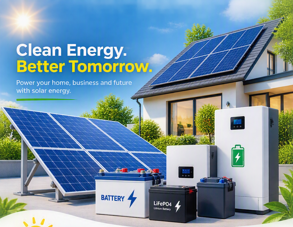 Solar Panels & Batteries